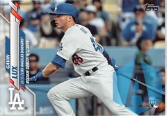 Gavin Lux 2020 Topps Update Rookie RC #U-234 Los Angeles Dodgers